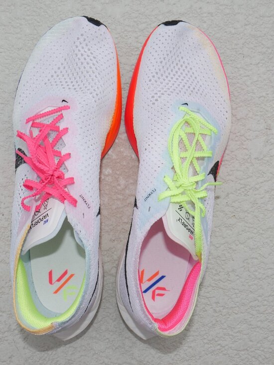 Nike Zoomx Vaporfly Next% 3 FK Mens Size 14 Multi-Color/Black-Volt HQ3219-902 main image 9